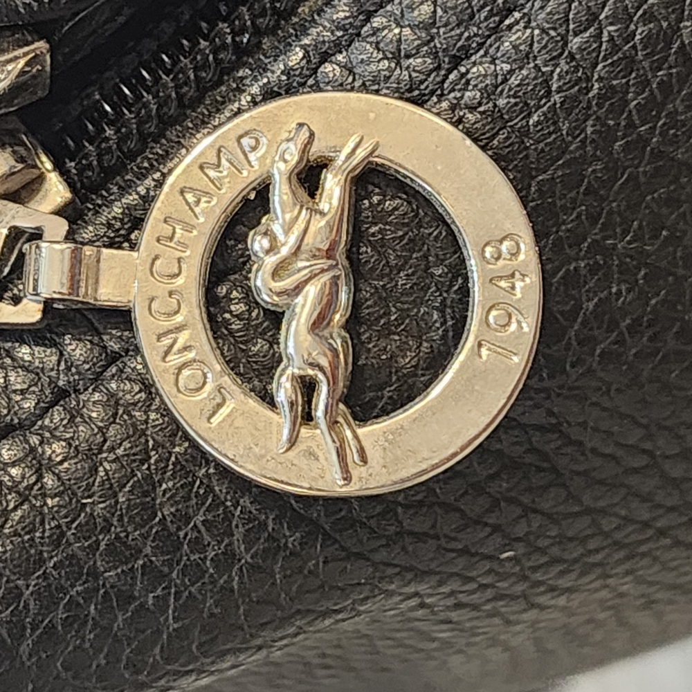 Longchamp Pebbled Leather Shoulder Bag - Picture 5 of 5